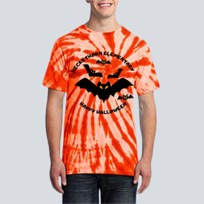 Adult Tie-Dye T-Shirt - Fall - Bats Thumbnail