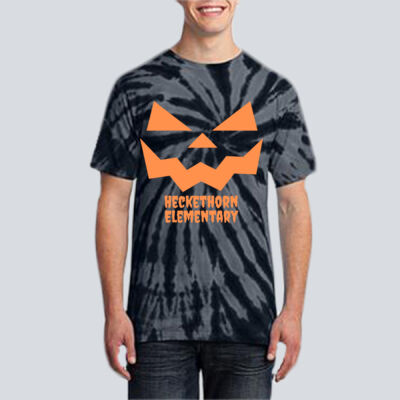 Adult Tie-Dye T-Shirt - Fall - Jacko Lantern Orange  Thumbnail