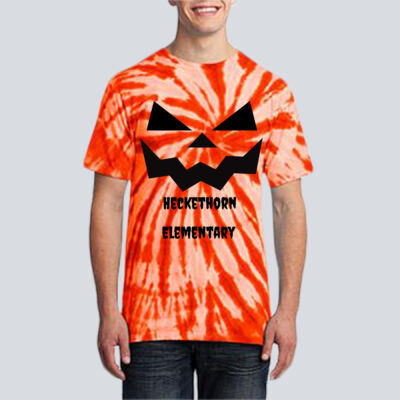 Adult Tie-Dye T-Shirt - Fall - Jacko Lantern Black Thumbnail