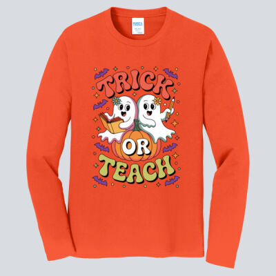 Adult Long Sleeve Shirt - Fall - Trick or Teach  Thumbnail