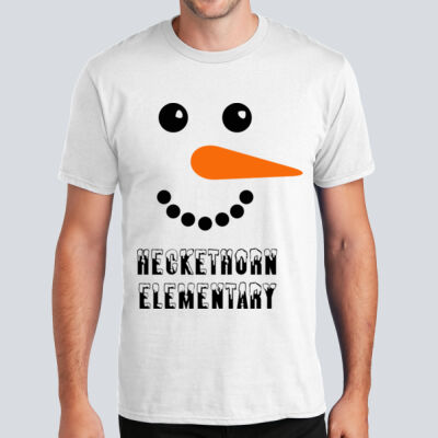 Adult T-Shirt - Winter - Snowman  Thumbnail