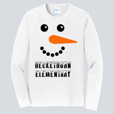 Adult Long Sleeve Shirt - Winter - Snowman  Thumbnail