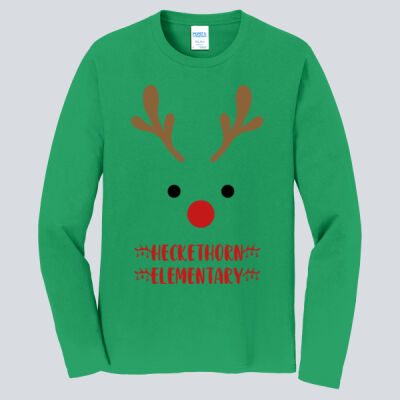 Adult Long Sleeve Shirt - Winter - Reindeer  Thumbnail