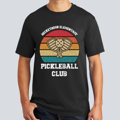 Adult Beach Wash ® Garment Dyed Tee - Heckethorn - Pickleball - White Thumbnail