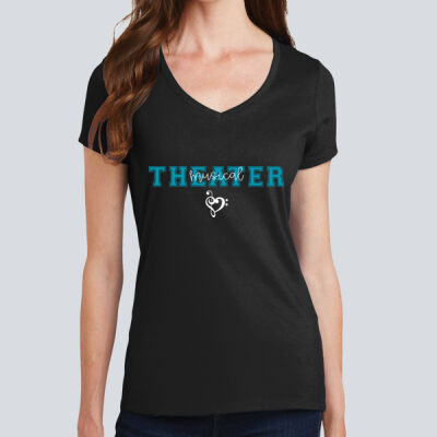 Women's V Neck Tee - Musical Theater Thumbnail