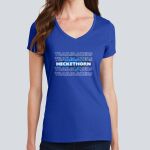  Women's Fan Favorite V Neck Tee - Heckethorn  Thumbnail