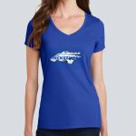  Women's Fan Favorite V Neck Tee - Heckethorn  Thumbnail