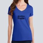  Women's Fan Favorite V Neck Tee - Heckethorn  Thumbnail